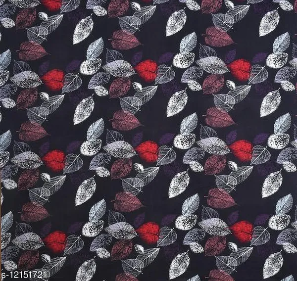 BLACK_LEAVES_Premium_Fitted_Floral_Bedsheet_with_2_Pillow_Covers_(72X78X_Up_to_10_Inches)_&_360_Degree_Elasticated